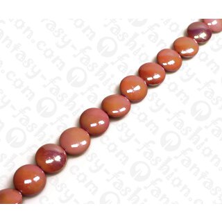 Harz Beads Ufo Opaque Pink 18mm