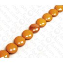 Harz Beads Ufo Opaque Orange 21mm