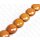 Harz Beads Ufo Opaque Orange 25mm