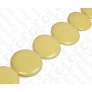 Harz Beads Ufo Opaque White 45mm