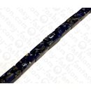 Harz Beads Rectangle Transparent Navy Blue with Sliced...