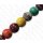 Harz Beads Round Beads Transparent with Crochet Inlay 23mm (5)