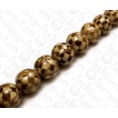 Harz Beads Rond Beads Transparent Clear with Waved Banana...