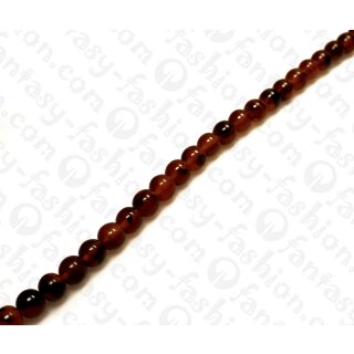 Resin Round Beads Transparent Red 7mm