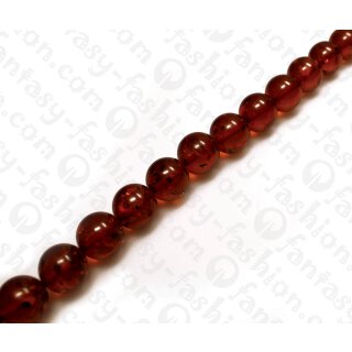 Harz Beads Round Beads Transparent Red 16mm