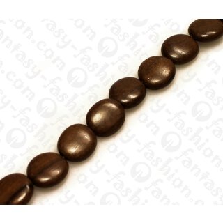 Wood beads Ufo Tiger Kamagong 15mm / 26pcs.