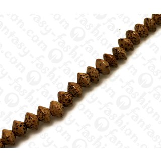 Holz Komponenten Saucer Palm Holz 7x10mm / 57pcs.