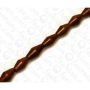 Wood beads Double Cone Bayong 14mm / 28pcs.