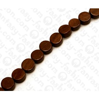Wood beads Flat Round Bayong 8x5mm / 50pcs.
