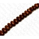 Wood beads Oval with Side Drill Bayong 10x15mm / 40pcs.