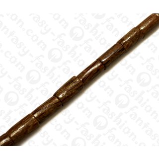 Wood beads Tube PalmWood beads 16mm / 25pcs.