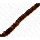 Wood beads Nuggets Bayong 5x10mm / 80pcs.
