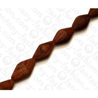 Wood beads Double Cone Bayong ca. 40mm / 10pcs.