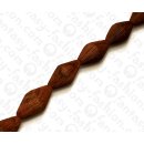 Wood beads Double Cone Bayong ca. 40mm / 10pcs.