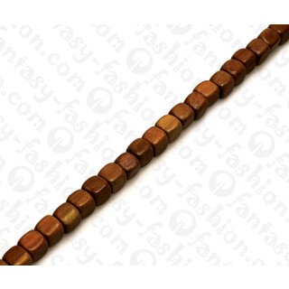 Wood beads Dice Sebucao ca. 6mm / 66pcs.