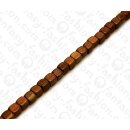 Wood beads Dice Sebucao ca. 6mm / 66pcs.
