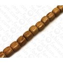 Wood beads Dice PalmWood beads ca. 10mm / 40pcs.