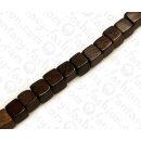 Wood beads Dice Robles ca. 11mm / 36pcs.