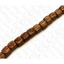 Wood beads Dice PalmWood beads ca. 12mm / 33pcs.