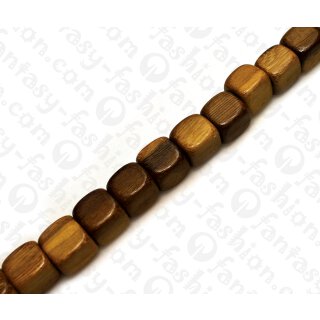 Wood beads Dice Robles ca. 15mm / 26pcs.