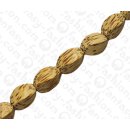 Wood beads Twisted PalmWood beads ca. 17mm / 23pcs.