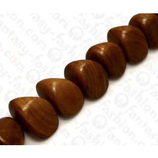 Wood beads Nuggets Robles ca. 28 / 14pcs.