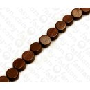 Wood beads Flat Round Robles ca. 8mm / 50pcs..