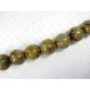 Resin ball beads laminated tiger leaf ca.25mm ISC