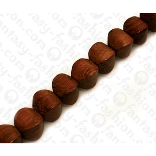 Wood beads Twisted Bayong ca. 10mm / 40pcs..