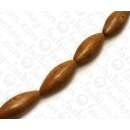 Holz Komponenten Football Rosenholz ca. 36mm / 11pcs..