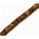 Seed Tube Mahogany Pod ca. 7mm / 57pcs.