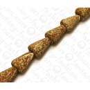 Seed Cone Mahogany Pod ca. 23mm / 17pcs.