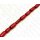 Seed Tube Buri Red ca. 11x6mm / 36pcs.