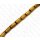 Seed Tube Buri Yellow ca. 11x6mm / 36pcs.