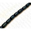 Seed Tube Buri Dark Blue ca. 13x8mm / 30pcs.