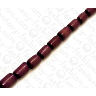Seed Tube Buri Purple ca. 13x8mm / 30pcs.