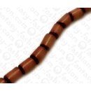 Seed Tube Buri Orange ca. 13x8mm / 30pcs.