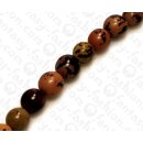 Seed Round Beads Tiger Buri Orange 10-12mm / 40pcs.