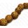 Seed Round Beads Waived Rattan ca. 32mm / 12pcs.