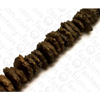 Seed Irregular Flat Round ca. 7x30mm / 57pcs.