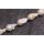 Natural Freshwater Pearl Beads white / Baroque / 20x13mm.