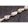 Natural Freshwater Pearl Beads white / Baroque / 20x13mm.