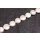 Natural Freshwater Pearl Beads white / Flat round / 15mm.