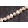 Süßwasserperlen weiss / Semi Round / 11x13mm.