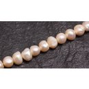 Natural Freshwater Pearl Beads Rose / Irregular / 9x11mm.
