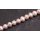 Natural Freshwater Pearl Beads Rose / Semi Round / 11x13mm.