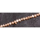 Natural Freshwater Pearl Beads Rose / Nuggets / 5x6mm.