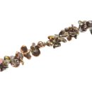 Freshwater Pearl Beads Olive Green / Nuggets / 10mm.