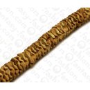 Kokos Perlen Flower Ivory ca. 4 x15mm / 100pcs.