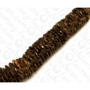 Kokos Perlen Flower Natural Tiger ca. 4x25mm / 100pcs.